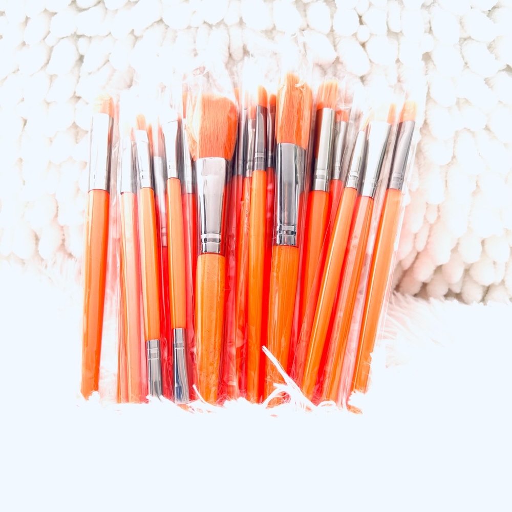 Makeup brushes set